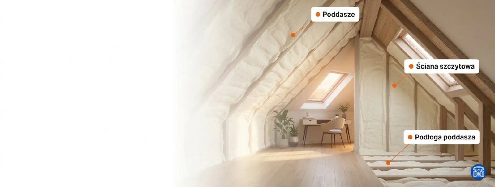 Ocieplenia pianą PUR – Garwolin